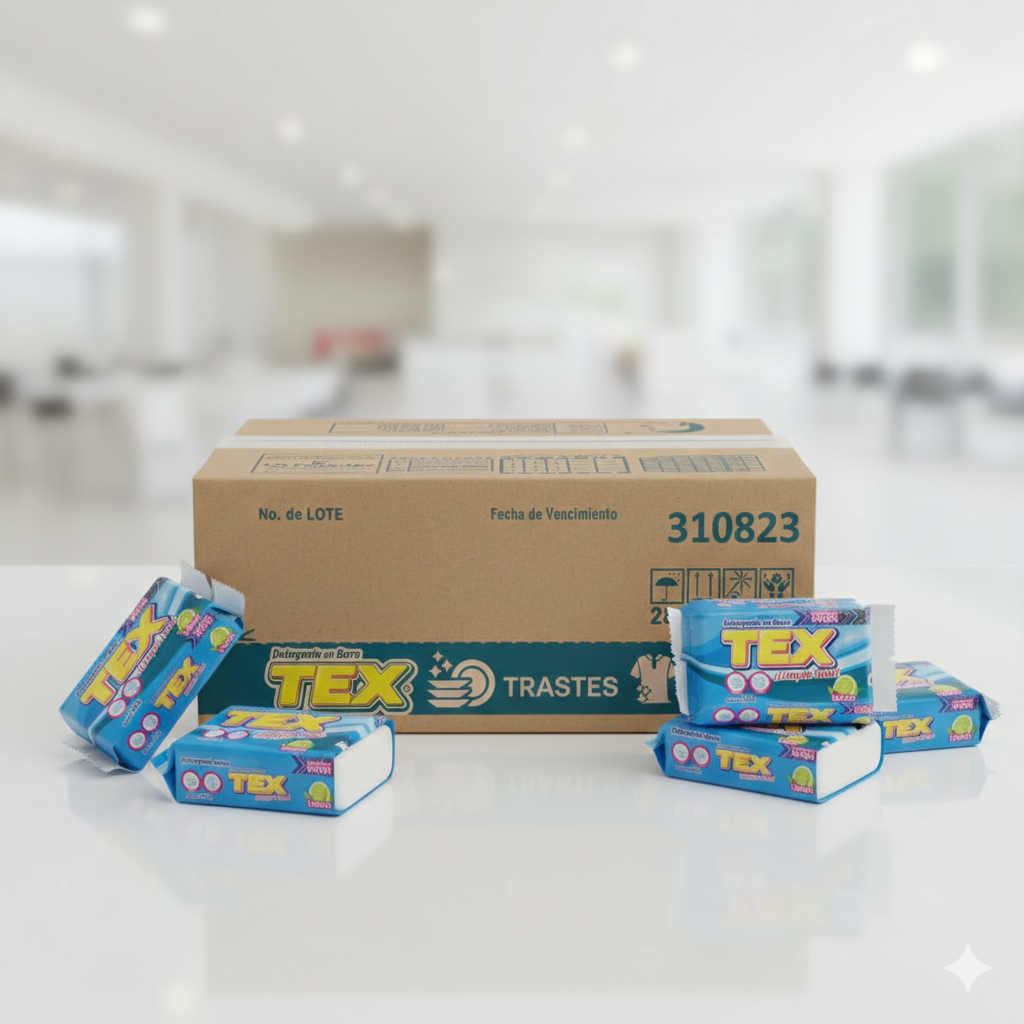 Jabon Tex Maqueta Caja de 28 Und